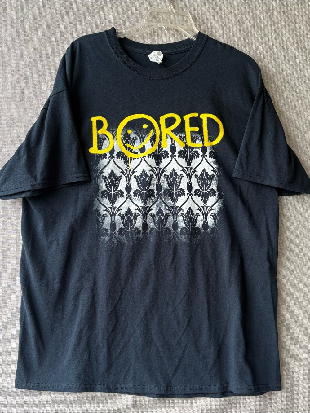VINTAGE BORED AUSTRALIAN PUNK ROCK BAND SHIRT SIZE XL